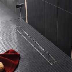 Канал дренажный в сборе TECE Linus c двусторонней решеткой Tile/Steel с сухим затвором 15103089