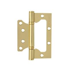 Петля накладная НОРА-М 800-4" Матовое латунное покрытие