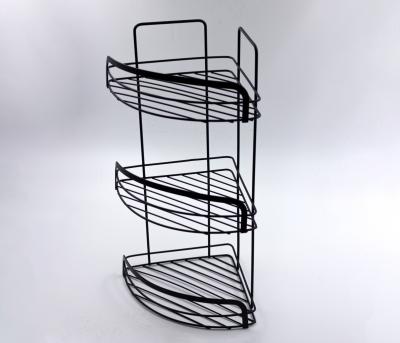 Полка для ванной JOY HOME угловая тройная