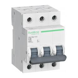 Автоматический выключатель SYSTEME ELECTRIC City9 Set 3P 20 A C 4,5 кА C9F34320