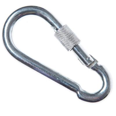 Карабин с фиксатором DIN 5299D 8 мм