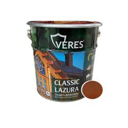 Декоративный антисептик VERES Classic Lazura №8 Дуб темный 9 л