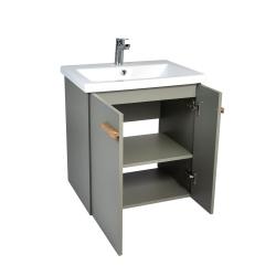 Тумба с раковиной VIANT Мюнхен 60 хаки