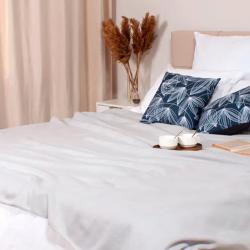 Плед CASA CONFORTE London basic Однотонный Светло-серый 150*200 см