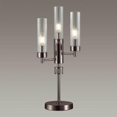 Настольная лампа ODEON Classi 5275/3T Черный, хром