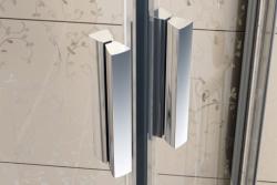 Душевая дверь RAVAK BLRV2K-90 Transparent блестящий 90 см