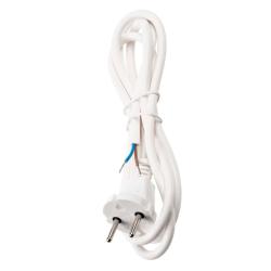 Шнур сетевой с вилкой TDM белый 5 м