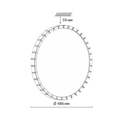 Светильник СОНЕКС Atabi gold 7648/EL Золотой