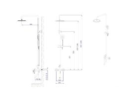 Душевая система RUSH A916-05-40 