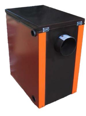 Котел твердотопливный СИБИРЬ ГЕФЕСТ КВО 15 ТЭ водяное отопление