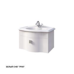 Тумба с раковиной CAPRIGO Nokturn 70 белый снег