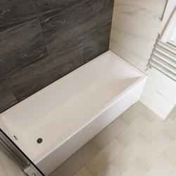 Ванна акриловая 1ACREAL Palermo экран 180*80 см