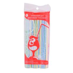 Трубочки для коктейля МУЛЬТИДОМ Тусовка 50 шт