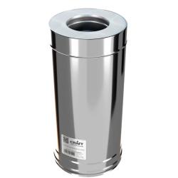 Дымоход-сэндвич CRAFT AISI 310/AISI 304 0,8 мм 1 м 115/200 мм