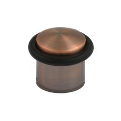 Ограничитель дверной НОРА-М 102 старая медь 28 мм