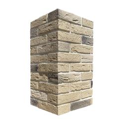 Искусственный камень WHITE HILLS Дерри брик угловой 385-15
