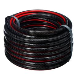 Шланг поливочный AQUAPULSE Чемпион Черный, красный 1/2" 50 м