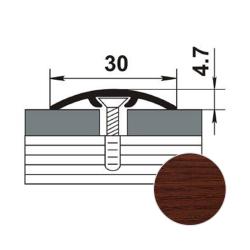 Профиль одноуровневый ЛУКА ЛС 04-2 ламинированный Вишня 4092 0,9 м