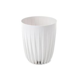 Горшок пластиковый LAMELA Mira eco Белый 6,2 л