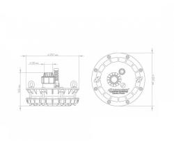 Скважинный оголовок ДЖИЛЕКС ОСП 133-160 32 мм