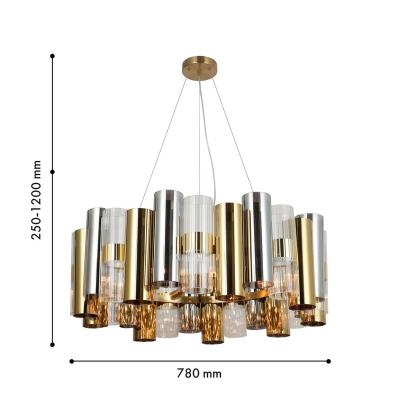 Люстра FAVOURITE Rulla 4477-6P Золото