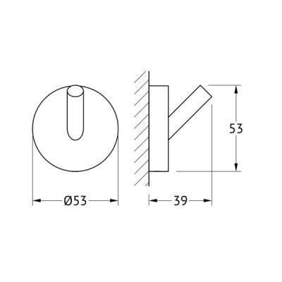 Крючок ARTWELLE Harmonie