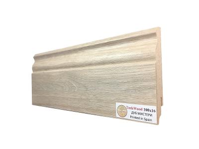 Плинтус ламинированный TECKWOOD Дуб мистери 2150*100*16 мм