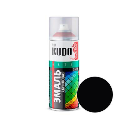 Эмаль KUDO Satin акриловая RAL 9005 Черный