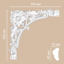 Угловой элемент DECOMASTER 300*300*20 мм DP-304С 