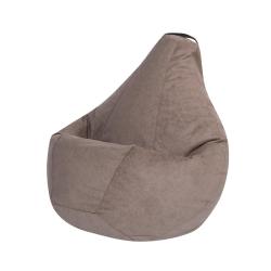 Кресло-мешок DREAMBAG Велюр Бежевый 95*135 см