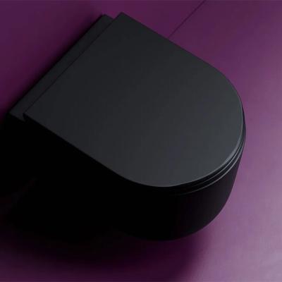 Унитаз подвесной CERAMICA NOVA Ulma Rimless CN4006TMB