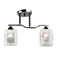 Люстра ЛАЙТ СФЕРА 2284/2 CH+BK Хром