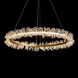 Люстра ЛАЙТ СФЕРА 555P-600 Bronze+CL Бронза