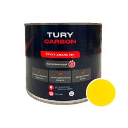 Грунт-Эмаль TURY Carbon RAL 1018 Желтый 2,2 кг