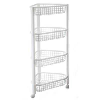 Полка угловая М-ПЛАСТИКА Евро 4 секции М2757