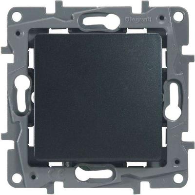 Механизм переключателя LEGRAND Etika 1 клавиша антрацит 672605