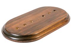 Подложка ТМ МЕЗОНИНЪ Элегант 2 поста темный дуб GE70712-26 