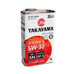 Масло моторное TAKAYAMA 5w30 1 л