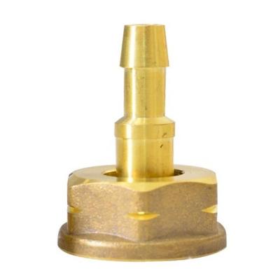 Штуцер со съемной гайкой с левой резьбой