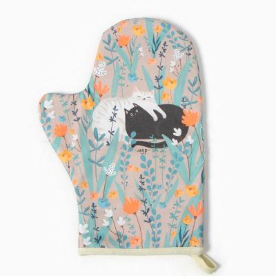 Варежка-прихватка ЭТЕЛЬ I meow you бежевый