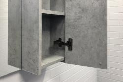 Зеркальный шкаф COMFORTY Осло 80*80 см