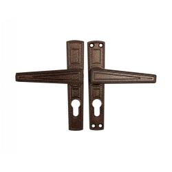 Ручка на планке ЗЕНИТ РФ1-55.06 для замка ЗВ4-3.01 Медь