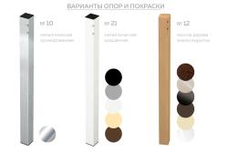 Стол АВРОРА Шанхай Белый/Белый/Черный