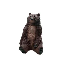 (АКЦИЯ) Копилка 24см Медведь Никита, гипс рыж. /G011-24-101K/Яблоко/