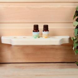 Полка для бани ДОБРОПАРОВЪ 300*70*30 мм