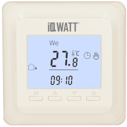 Терморегулятор IQWATT Iq Thermostat Р слоновая кость