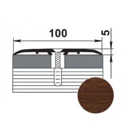 Профиль одноуровневый ЛУКА ПС 05 Орех 088 1,35 м