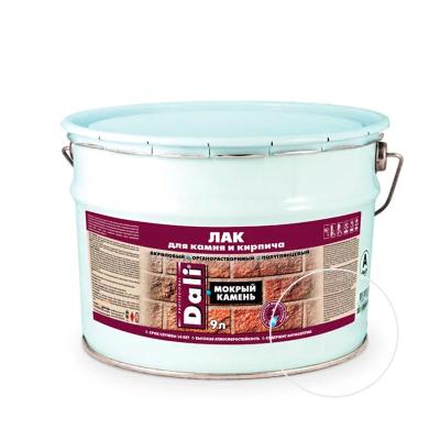 Лак DALI Мокрый камень полуглянцевый 9 л
