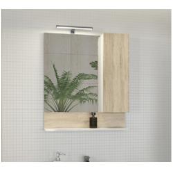 Зеркальный шкаф COMFORTY Рига 70*80 см