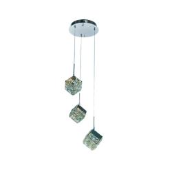 Подвес ЛАЙТ СФЕРА 6009R/3A Chrome+clear Хром
